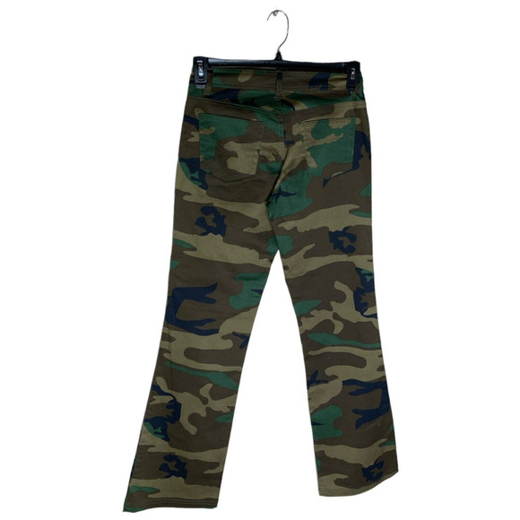 Rothco Womens Camouflage Stretch Flare Y2K Military Comfort Fit Pants Sz 7/8 NEW - Picture 2 of 9